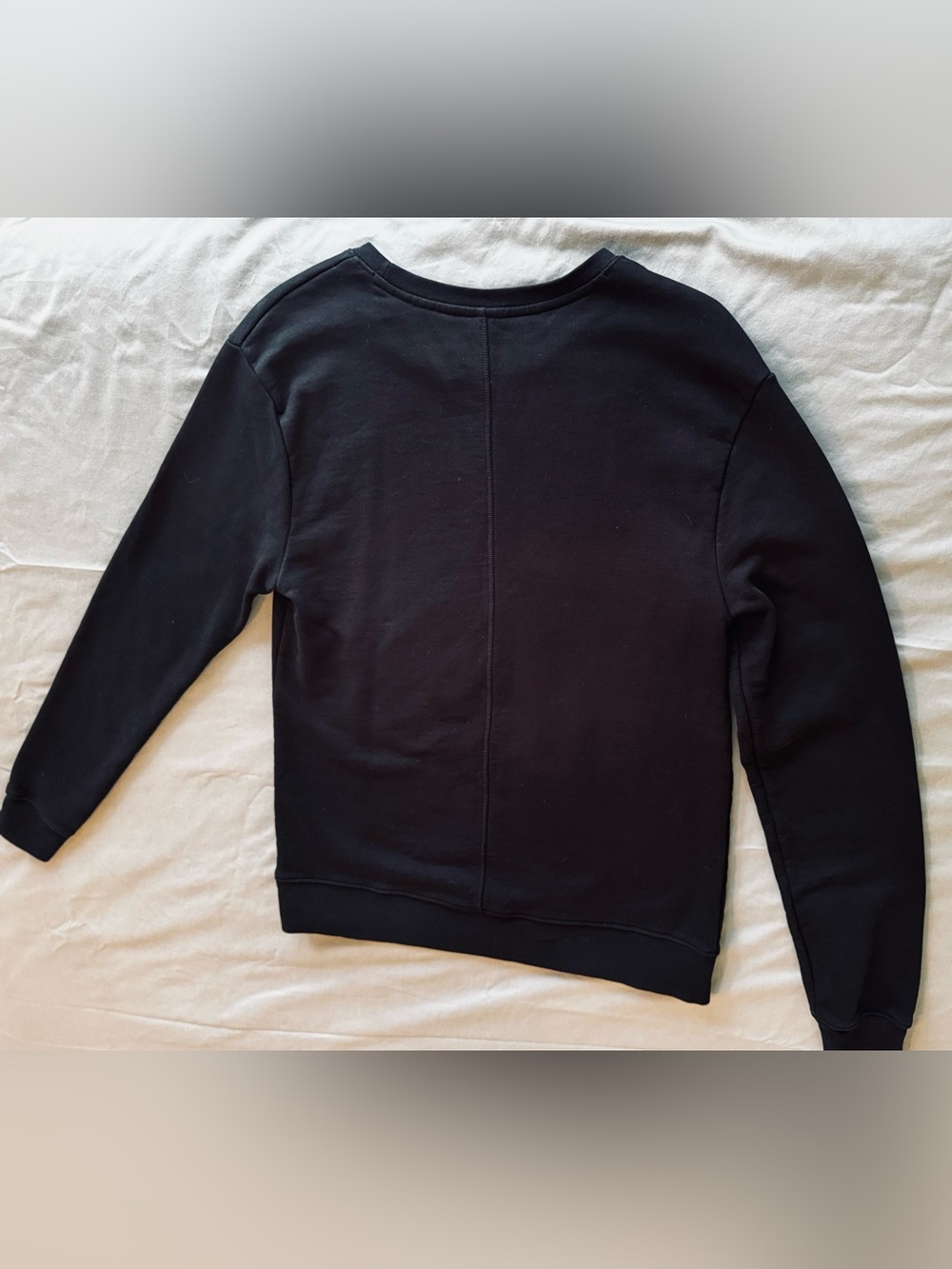 ROBERTO CAVALLI Black Crewneck Sweatshirt w Retro Yellow & Red Snake Graphic - Picture 7 of 12